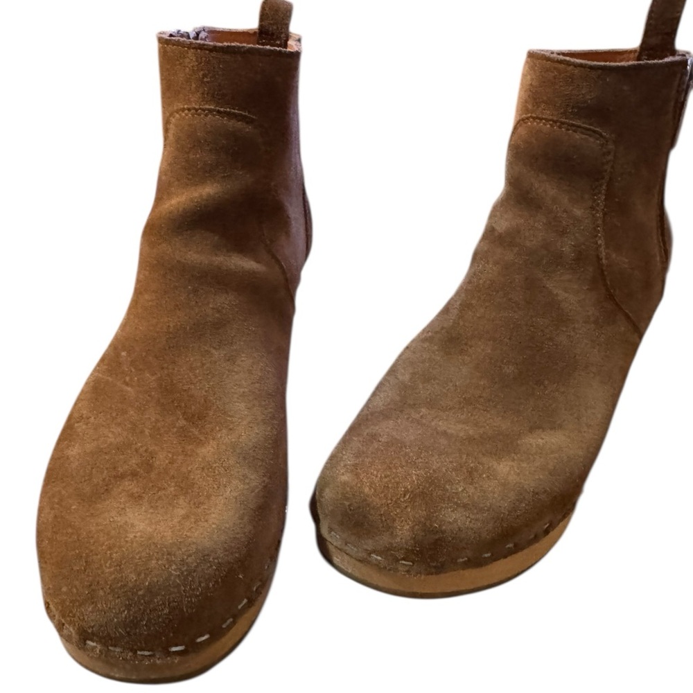 New SWEDISH HASBEENS Zip it Emy Suede - Picture 5 of 14
